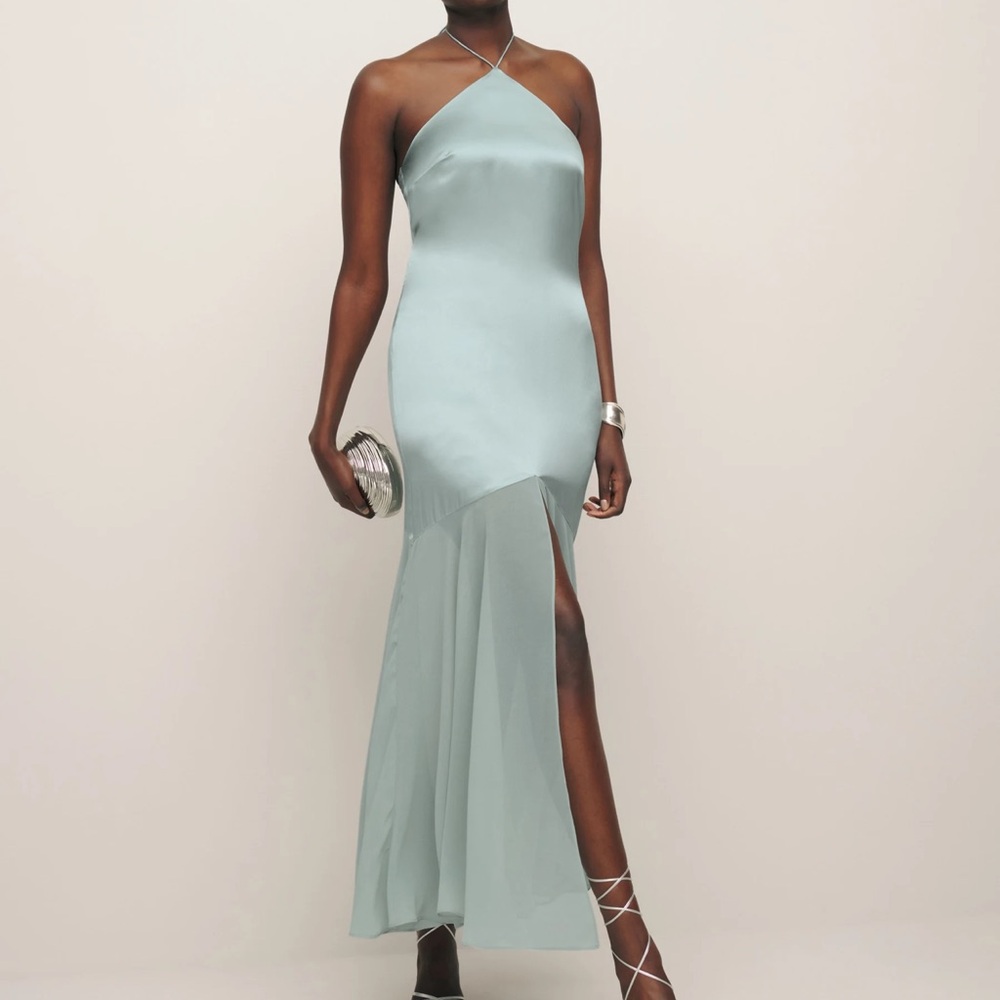 Reformation Tosca Silk Dress